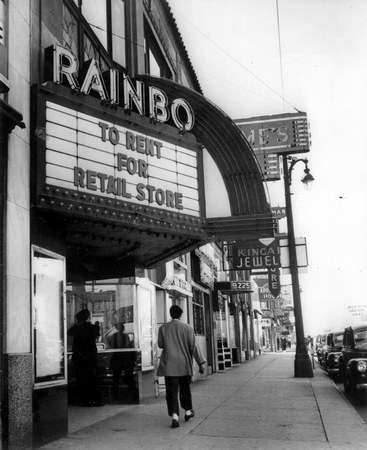 Rainbo Theatre - Vintage Photo